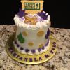 6" Butter Almond Pound Cake
Pineapple Filling
Vanilla ButterCream Frosting