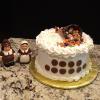 Give Thanks
Raw Apple Cake
Vanilla ButterCream Filling/Frosting
Decoration: Cornucopia