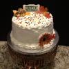 Happy Birthday
9" Chocolate Chip Fudge Cake
Vanilla ButterCream Filling/Frosting