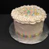 Confetti Golden Vanilla Cake
Vanilla ButterCream Filling and Frosting