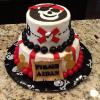 Happy Birthday Pirate Aidan
2 Tier Vanilla Pound Cake
Decorations: Pirates/Gumballs