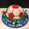 USA Soccer Ball Cake