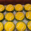 Tennis Ball Cupcakes