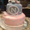 Baby Shower Reveal Cake